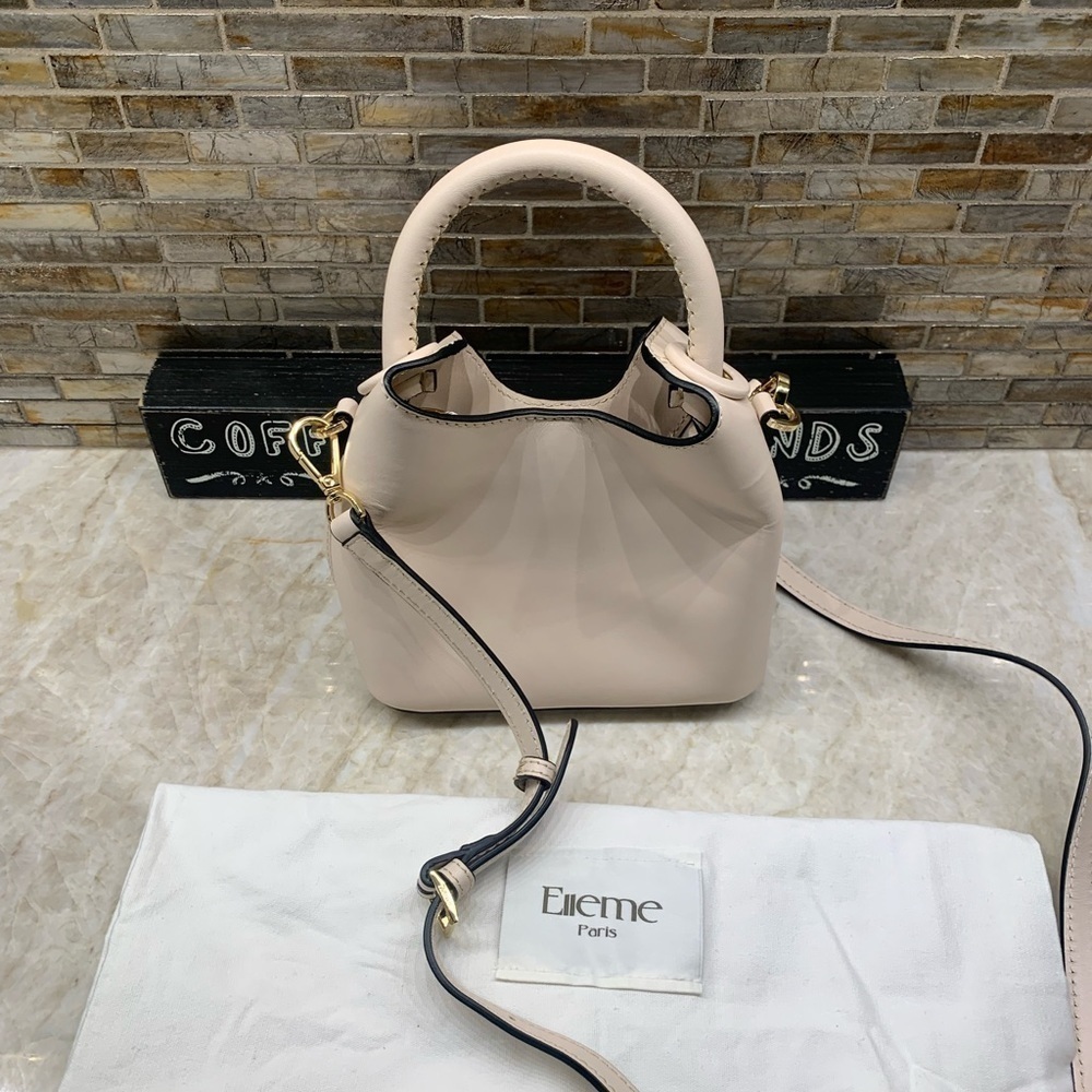 ELLEME Madeleine Mini Leather Tote Bag - Picture 7 of 15